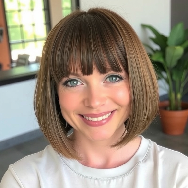 Bob with Bangs