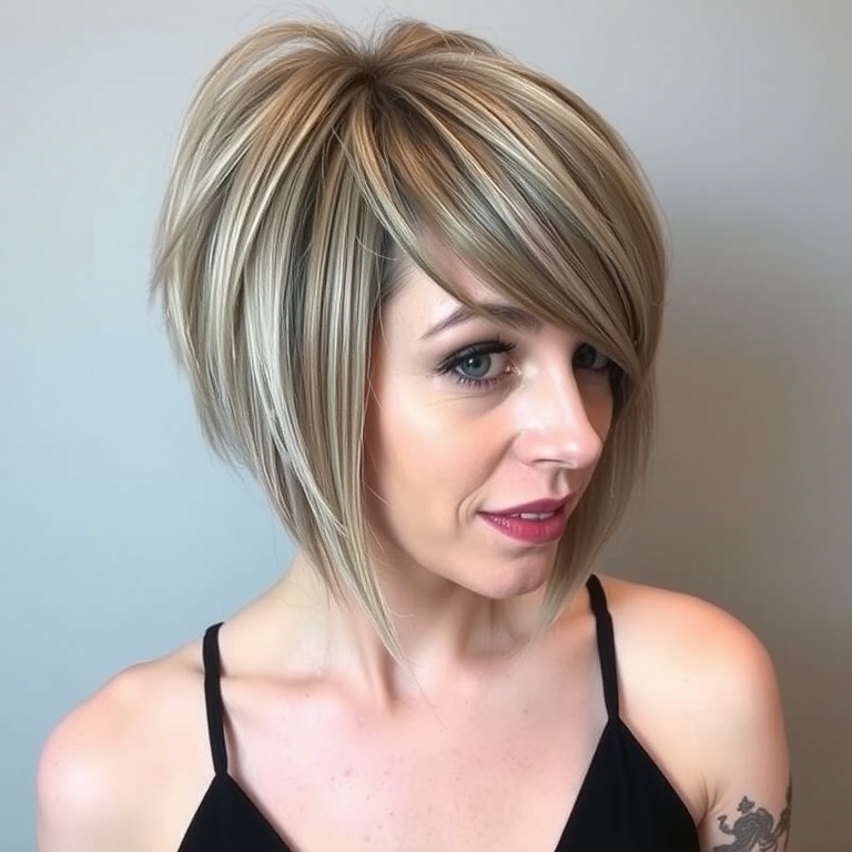 Asymmetrical Bob
