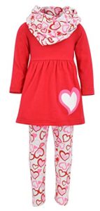 Unique Baby Girls 3pc Outfit Set