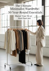 50 Versatile Pieces for a Minimalist Year-Round Wardrobe