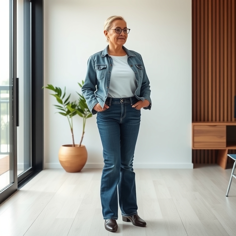 Bootcut Jeans: Flattering for All Body Types - senior jeans idea