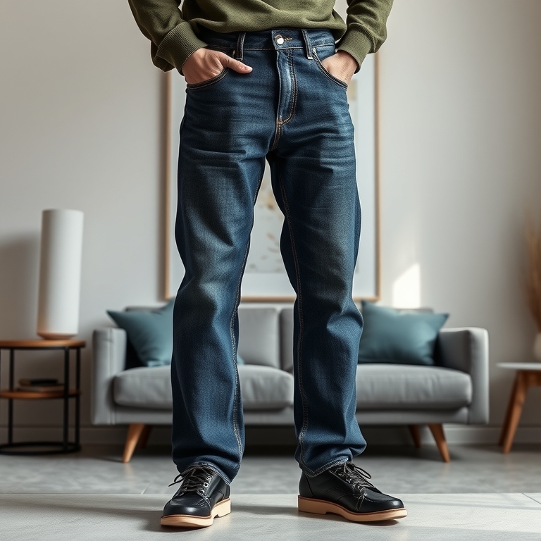 Dark Wash Jeans: Versatile and Elegant - senior jeans idea