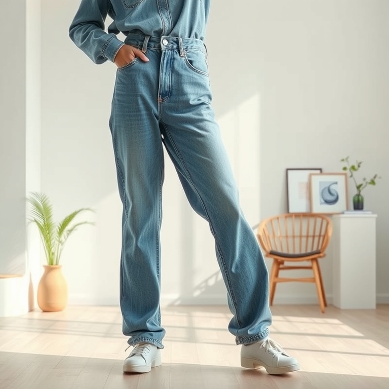 Sustainable Denim: Eco-Friendly Senior Jeans Idea - senior jeans idea